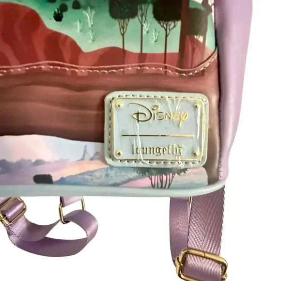 Loungefly Disney Princess Castle Series Sleeping Beauty Mini Backpack New no tag main image 6